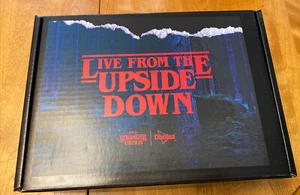 Stranger Things Live From the Upside Down Poster + T-Shirt Konvolut Doritos Promo - Bild 1 von 5