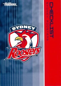 2025 Sydney Roosters NRL TLA Traders Card - Team Logo - Bild 1 von 3