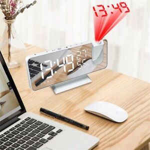 FM Radio LED Digital Smart Alarm Clock Watch Table Electronic Desktop Clocks USB