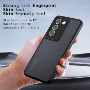 Funda protectora de acrílico suave mate a prueba de golpes de lujo para vivo V30 Lite - Imagen 1 de 13