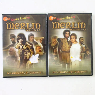 DVD Film Serie Merlin Folgen 1-6 Folgen 1-6 + 7-13 - Die komplette Serie Gut - Bild 1 von 2