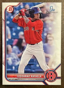 2022 Bowman #BP-61 Ceddanne Rafaela Boston Red Sox 1st Bowman - Picture 1 of 2