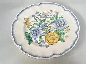 VINTAGE PAREEK JOHNSON BROS FLORAL FLOWER 10" DINNER PLATE - Picture 1 of 8