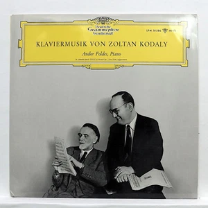 ANDOR FOLDES ⸺ KODALY piano works ⸺ DGG LPM18586 ger-60 LP NM - Photo 1/2