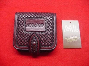 Verziertes Leder - 5 runde - 450/400 Patronenetui/Halter - Gürtel - Neu!! - Bild 1 von 7