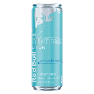 Red Bull Winter Limited Edition Energy Drink, Iced Vanilla Berry, 12 Fl Oz - Picture 1 of 6