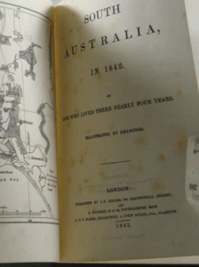 South Australia in 1842 Southwark Facsimile Edition 1971 hardcover history book - Picture 1 of 19