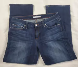 Jeans da donna blu Joe's taglia 31 The Honey Fit lavaggio scuro denim blu bootcut - Foto 1 di 12
