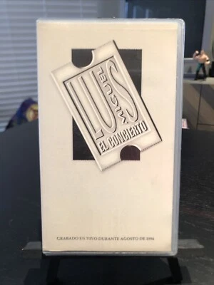 Luis Miguel En Concierto (VHS 1995) Warner Spanish Espanol Live Concert RARE NM - Image 1 of 4