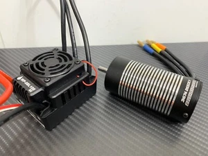 WP-8BL100 RTR 3674 2650KV 1/8 Brushless ESC Motor Combo Fits RC Touring Car GT - Picture 1 of 8