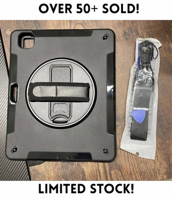 Rugged Case for iPad Pro 12.9 2021 HEAVY DUTY Shockproof Stand Cover - Image 1 of 4