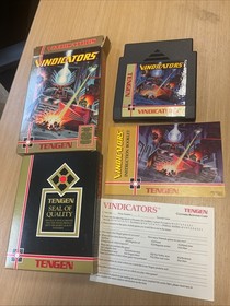 Vindicators Nintendo NES CIB Complete in Box Manual 1988