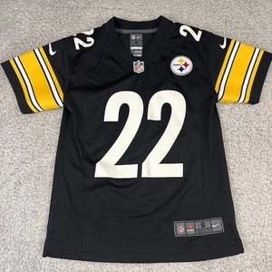 Pittsburgh Steelers Najee Harris #22 Trikot Nike On Field Schwarze Jugend S - Bild 1 von 8