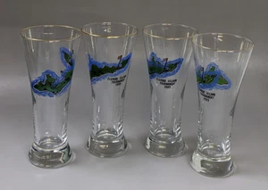 Pilsner Biergläser Fischerinsel 4er Set Golfturnier 1995 - Bild 1 von 8