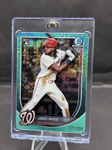 James Wood Rookie Bowman Chrome RC Aqua Refractor /299 - Bild 1 von 2