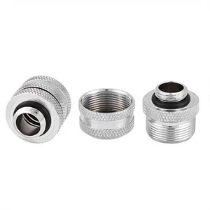 2Pcs G1/4 Compression Fitting For Od 14Mm Rigid Hard Tubing Water Cooling Sy HLF - Afbeelding 1 van 8