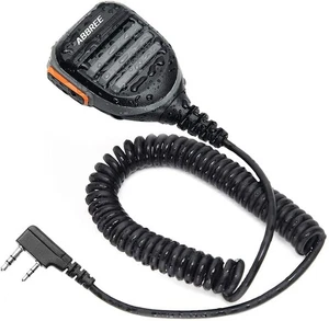 AR-780 Radio Microfono Altoparlante Microfono Ham Radio Accessori, Telecomando Spalla Mi... - Foto 1 di 9