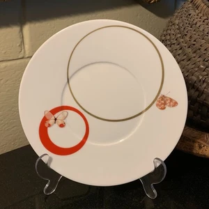 Raynaud Limoges Metamorphosen 8 3/8" Salatteller Schmetterlinge mit Etikett Top - Bild 1 von 11