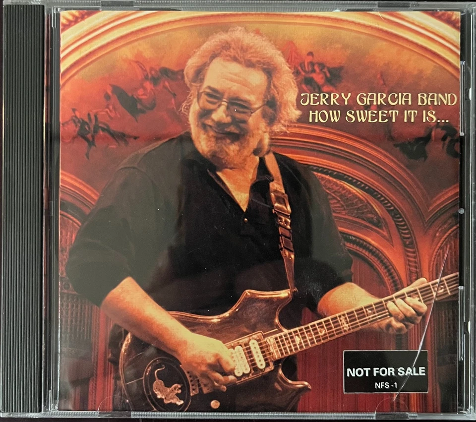 Jerry Garcia Band How Sweet It Is Promo CD Grateful Dead Records! - Imagem 1 de 3