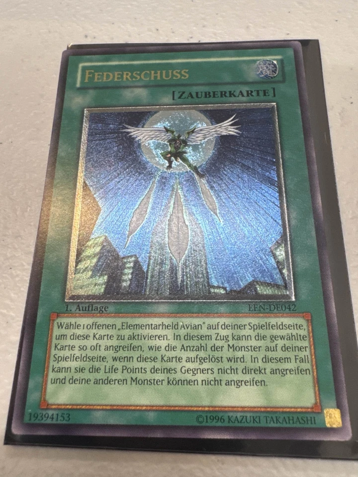 GERMAN Near Mint Feather Shot Ultimate 1st EEN-EN042 - Image 1 of 1