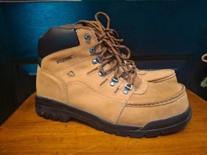 WOLVERINE Potomac English Moc Steel Toe Leather Work Boot W04349 Mens 11.5 M - Picture 1 of 14