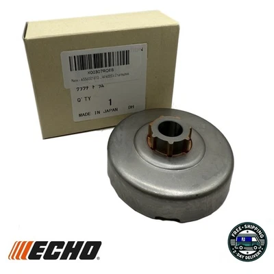 Echo A556001610 OEM Clutch Drum Fits CS-590, CS-600, CS-620 - Image 1 of 2