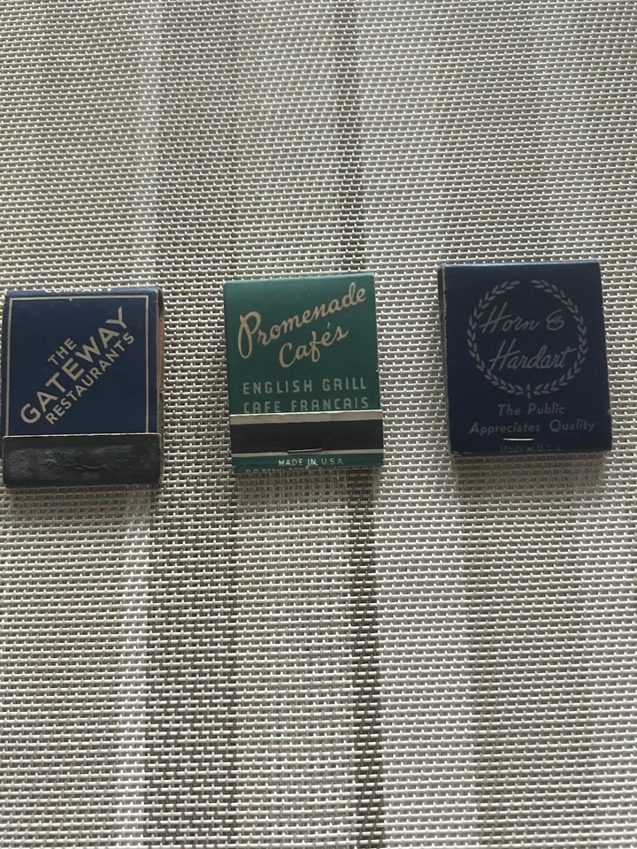 De colección Matchbooks of Iconic New York City Landmarks años 40-50 Foto 1 de 3