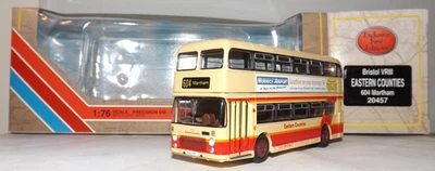 EFE 20457 EASTERN COUNTIES BRISTOL VR3 (ROUTE 604) D/D BUS 1:76 4MM SCALE - Image 1 of 2
