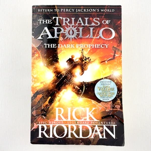 The Dark Prophecy by Rick Riordan Paperback Book 2017 ~ The Trials of Apollo - Picture 1 of 14