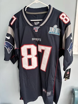 Rob Gronkowski - Nike On Field New England Patriots  Jersey Super Bowl Men’s XL - Image 1 of 4