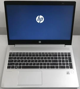 HP ProBook 450 G7 i5-10210U 1.60GHz 8GB RAM 256GB SSD 15.6in HD BROKEN CORNER !! - Picture 1 of 13