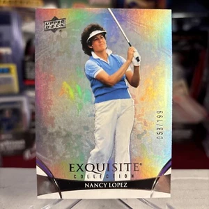 2024 Upper Deck Portfolio Nancy Lopez RARE Exquisite HOF SSP /199 ⭐️ MINT - Picture 1 of 2