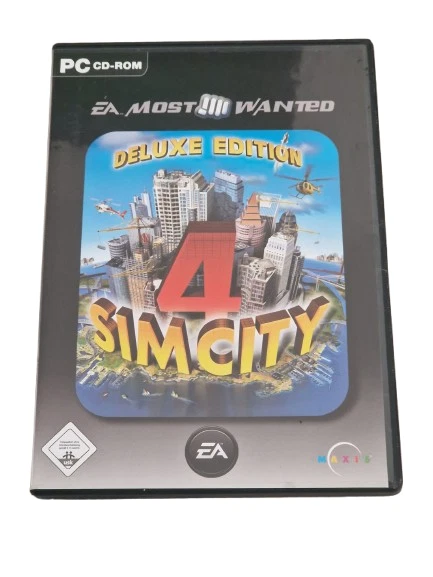 Sim City 4 - Deluxe Edition, PC (2x CD-ROM) SIMCITY Spiel EA Games - Bild 1 von 1