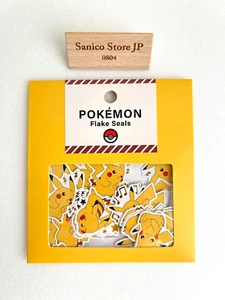 Pokemon Center Japan Flake Seals/Sticker [Pikachu überall!] Aus Japan - Bild 1 von 5