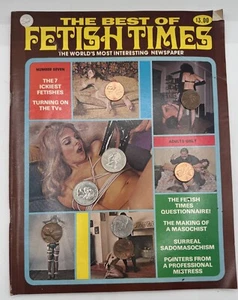 Rare The Best of Fetish Times Magazine No. 7 – BDSM, Masochism, Fetish Culture - Foto 1 di 5