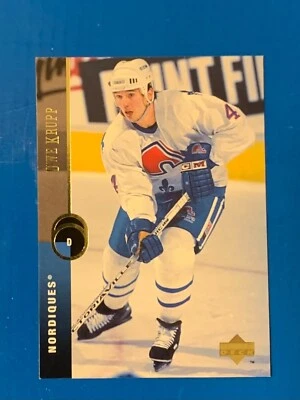 1995 Upper Deck Uwe Krupp Quebec Nordiques #310 - Image 1 of 2