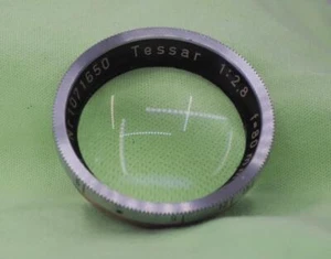 Elemento obiettivo anteriore Zeiss-Opton Tessar f2.8 / 80 mm rivestito a T Super Ikonta 532/16 - Foto 1 di 3