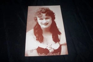 Vintage 1920s Silent Film Star Postcard Anita Stewart - Imagen 1 de 1