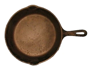 Wagner Cast Iron Skillet #8 10.5" post 1960 M series unmarked #994329 - Picture 1 of 6