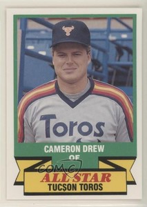 1989 CMC AAA All-Stars/Future Stars Cameron Drew #37 Rookie RC