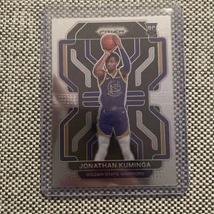 2021-22 Prizm Basketball Jonathan Kuminga Rookie RC Base GS Warriors #307 - Picture 1 of 2