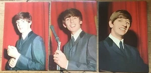 BEATLES ORIGINAL 1963 POSTKARTEN GEORGE, PAUL, & RINGO - Bild 1 von 1