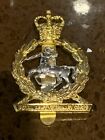 Royal Army Veterinary Corps Cap Pin Badge Anodised Aluminium