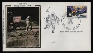 San Jose 1974 Stamp Show, Colorano "Silk" **ANY 5=FREE SHIPPING** - Picture 1 of 1