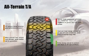 205 70 15 96T FUORISTRADA GOMME PNEUMATICI ALLTERRAIN A/T M+S #59006 - Foto 1 di 4