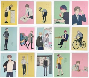 Play It Cool Guys Doji Moment Postcard Illustrate Card Hayate Shun Takayuki Soma - Picture 1 of 17