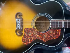 1x right handed Tortoise Shell scratch plate pickguard j200 Gibson Super Jumbo - Picture 1 of 3