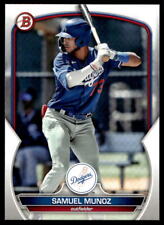 Samuel Munoz 2023 Bowman Draft #BD-102 Los Angeles Dodgers Baseball Card
