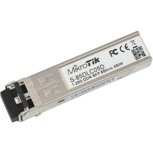 Mikrotik S-85DLC05D SFP module 850nm Dual LC 1.25G 550m Multi Mode - Afbeelding 1 van 1