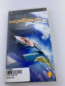 Wipeout Pure  PSP Game Case & Umd Black Label Tested - Picture 1 of 3